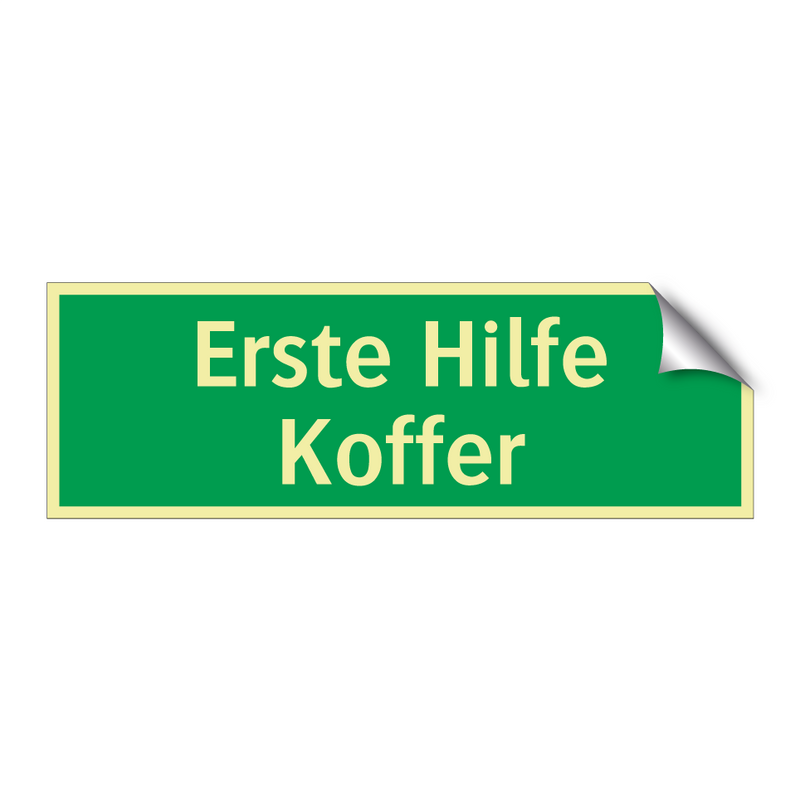 Erste Hilfe Koffer