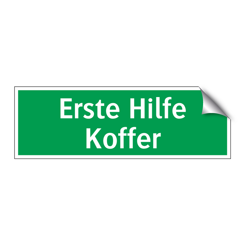 Erste Hilfe Koffer