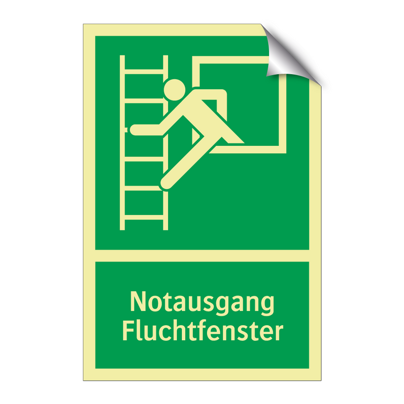 Notausgang Fluchtfenster