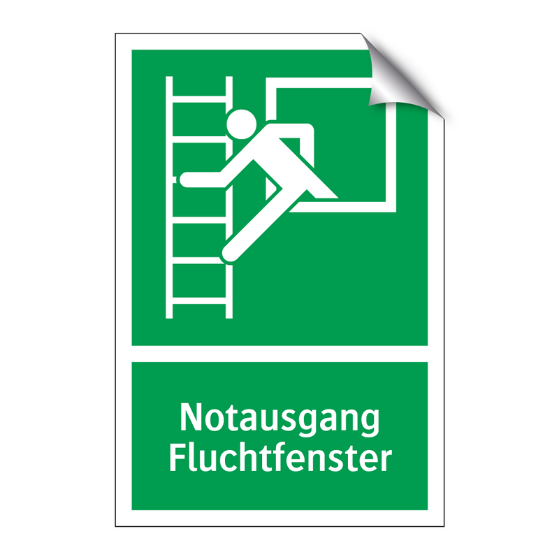 Notausgang Fluchtfenster