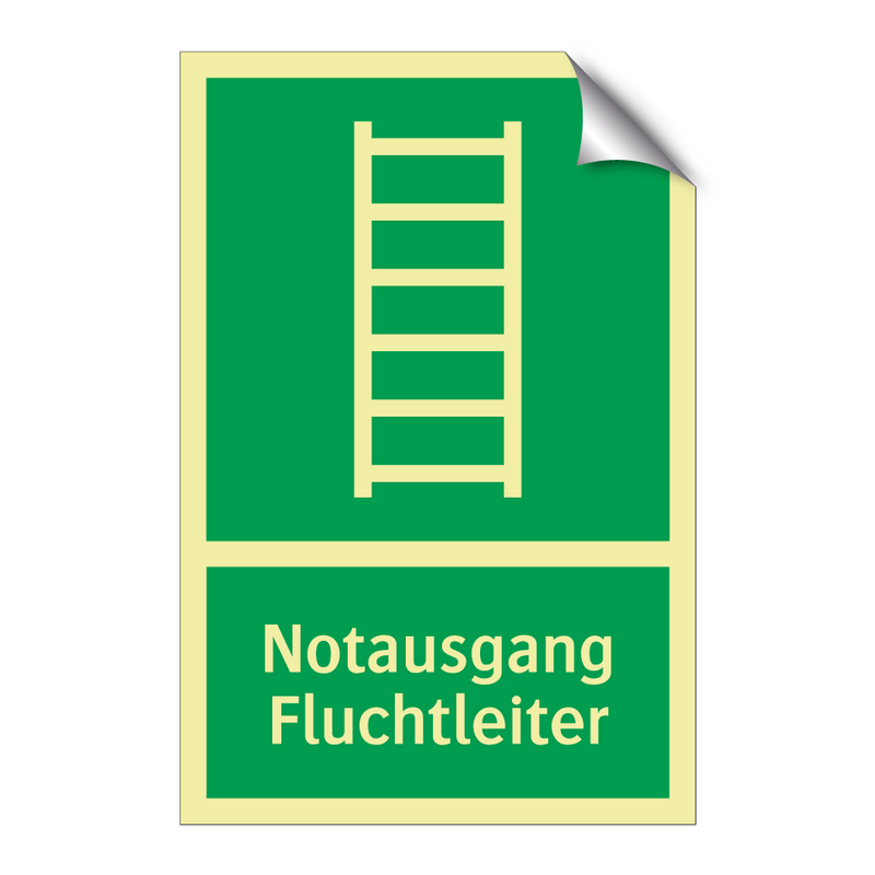 Notausgang Fluchtleiter