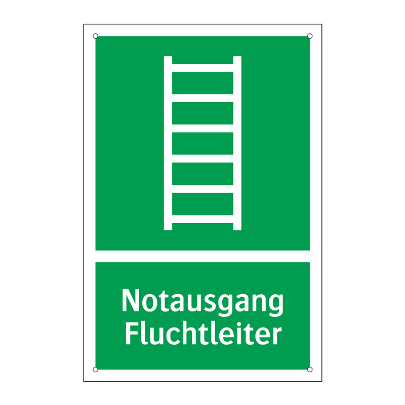 Notausgang Fluchtleiter