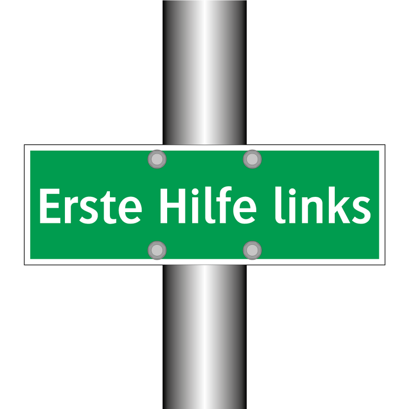 Erste Hilfe links