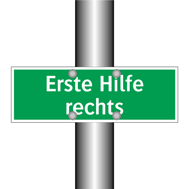 Erste Hilfe rechts