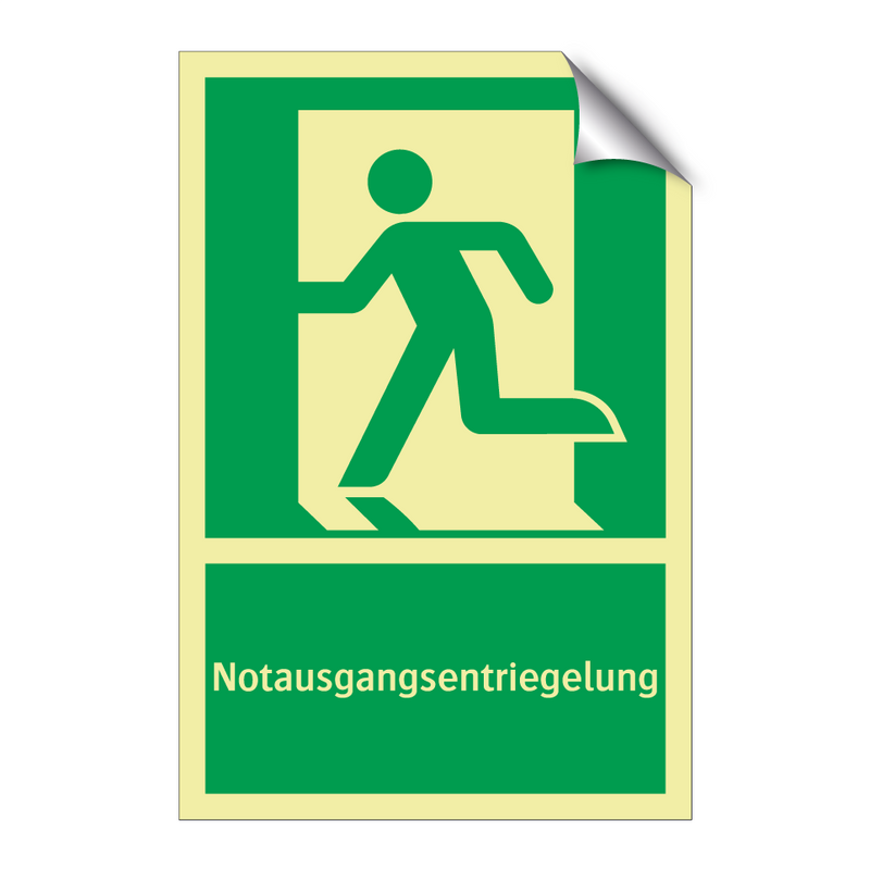 Notausgangsentriegelung