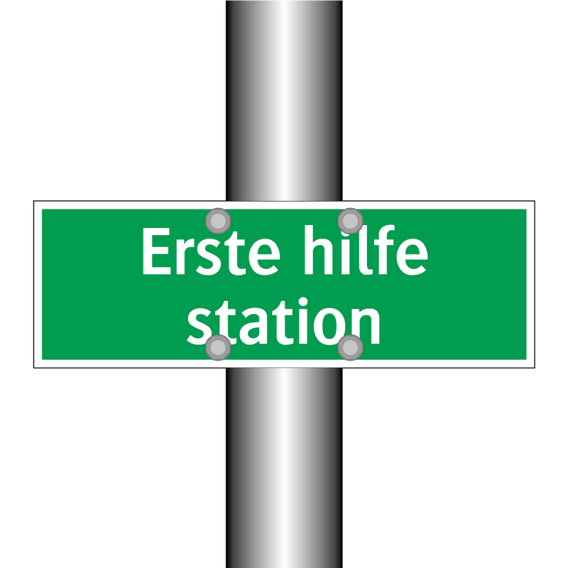 Erste hilfe station