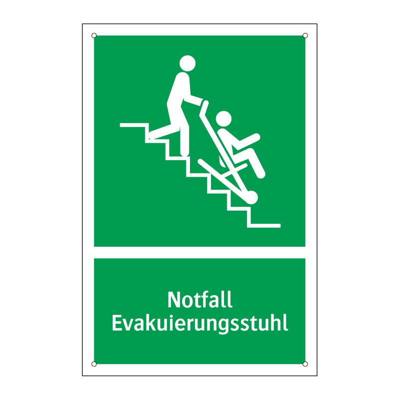 Notfall Evakuierungsstuhl