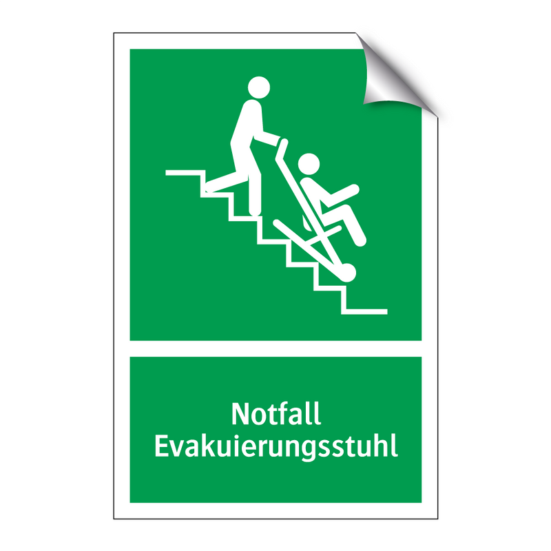 Notfall Evakuierungsstuhl