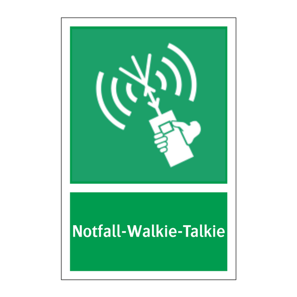 Notfall-Walkie-Talkie