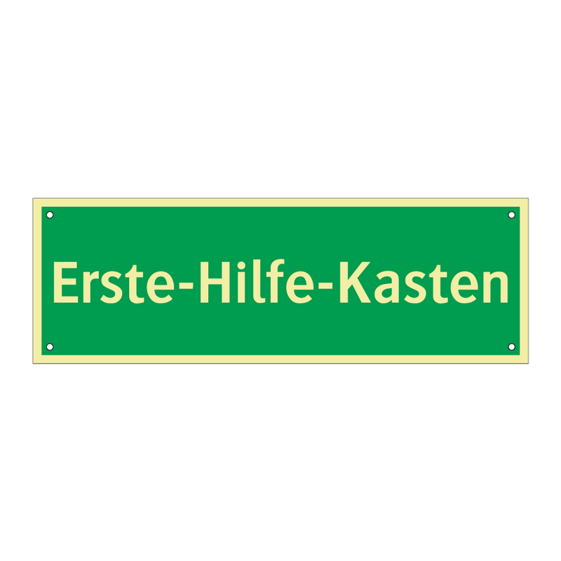 Erste-Hilfe-Kasten