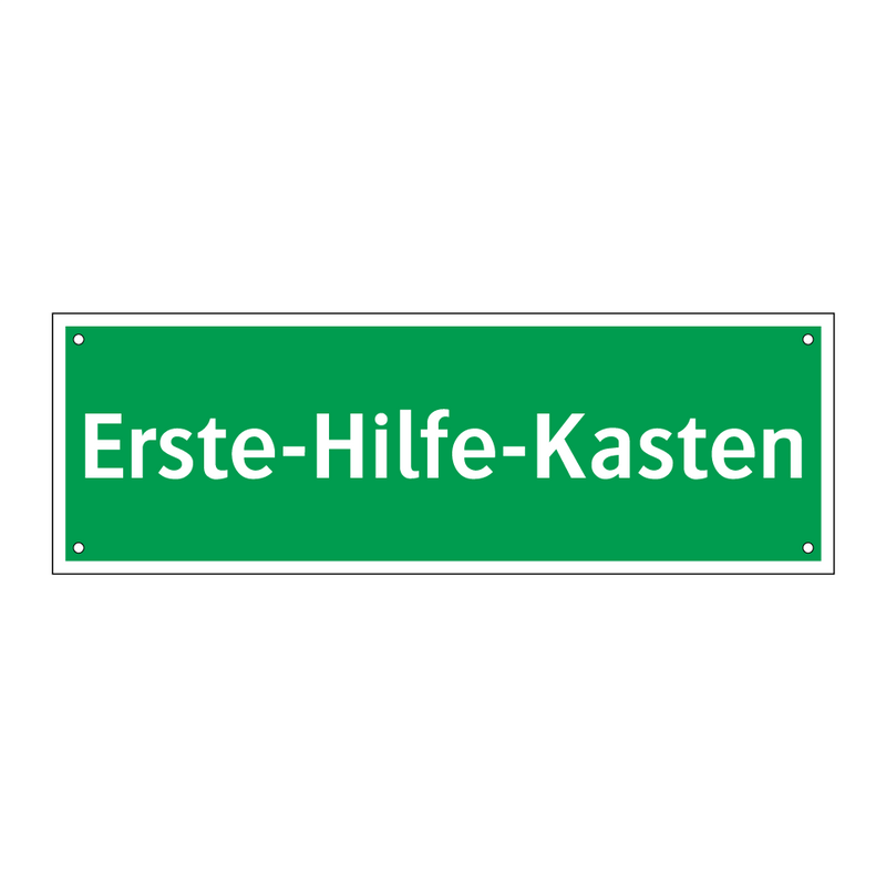 Erste-Hilfe-Kasten