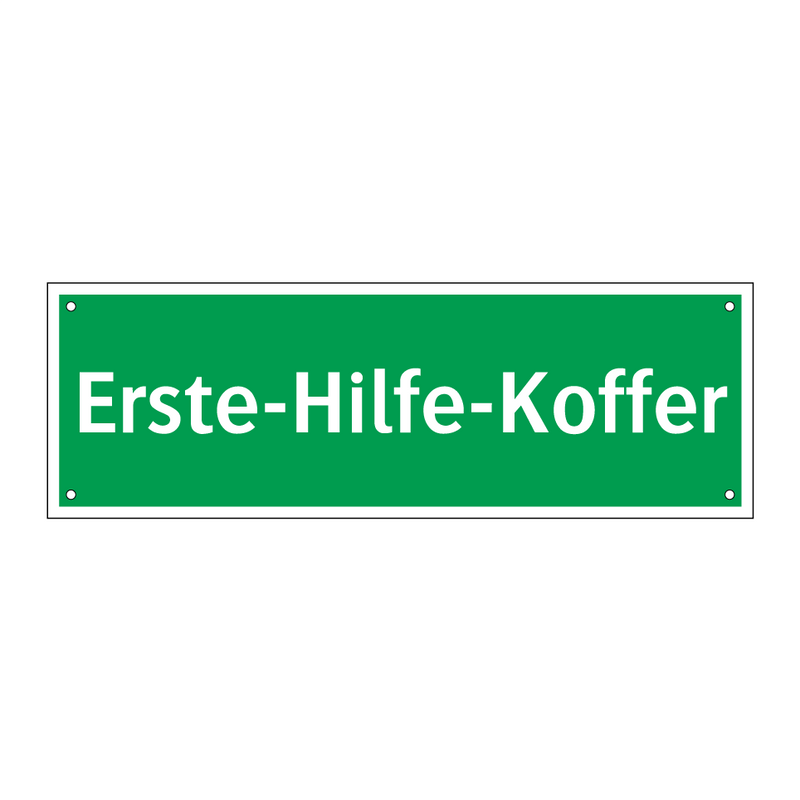 Erste-Hilfe-Koffer