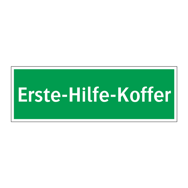 Erste-Hilfe-Koffer