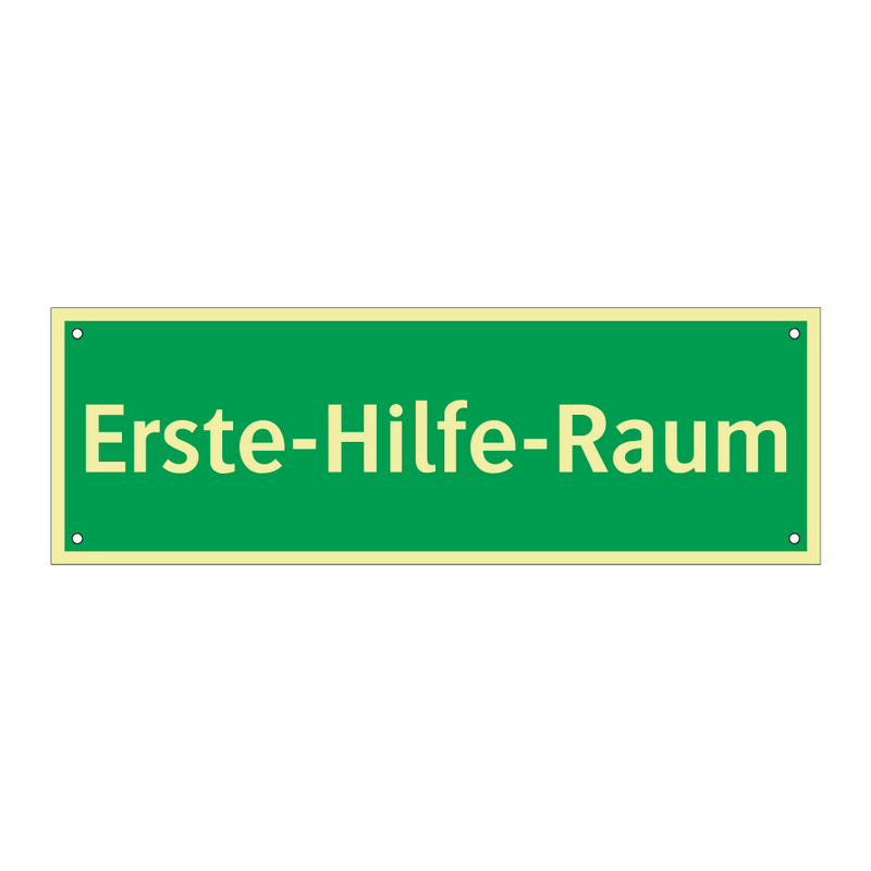 Erste-Hilfe-Raum