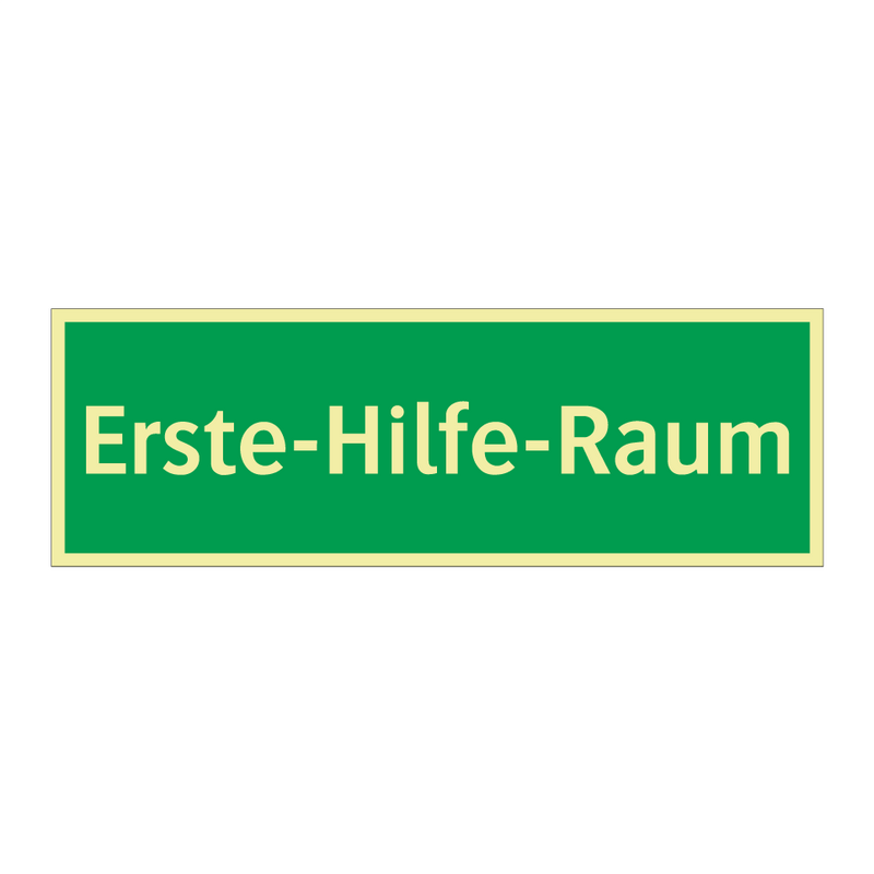 Erste-Hilfe-Raum