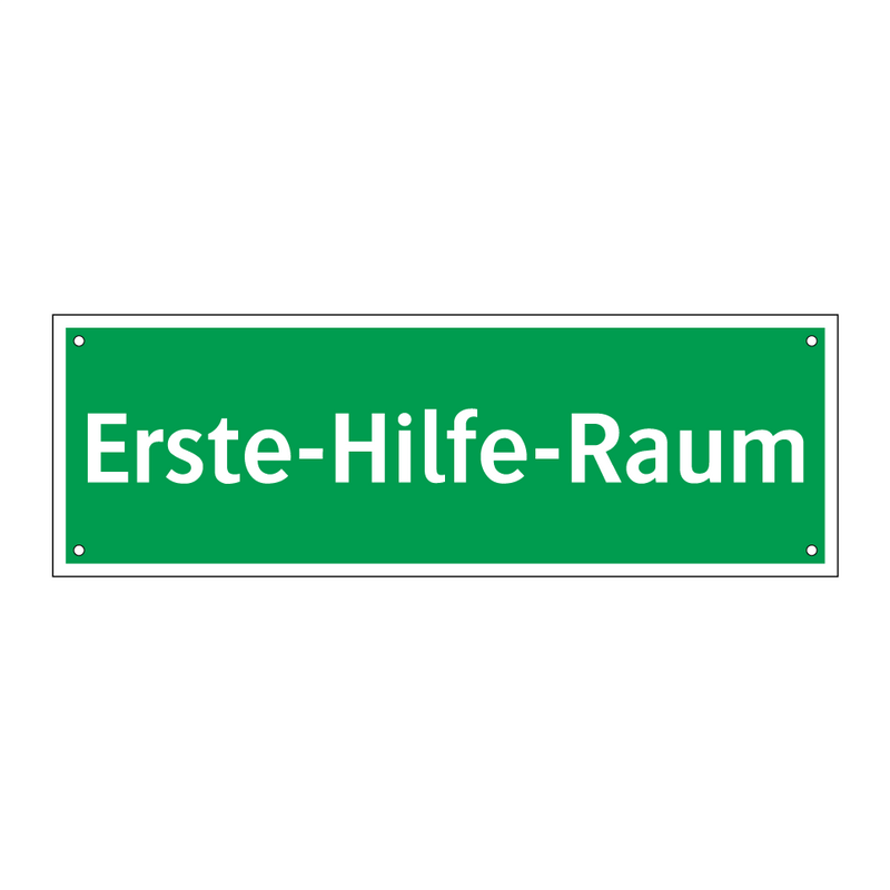 Erste-Hilfe-Raum