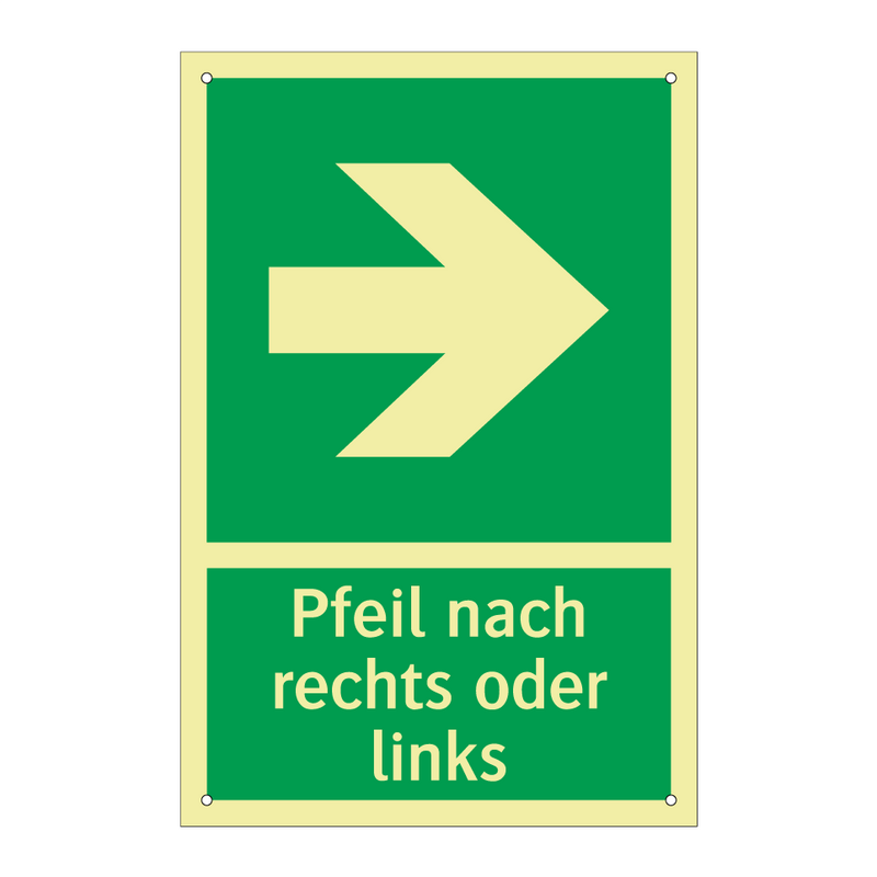 Pfeil nach rechts oder links