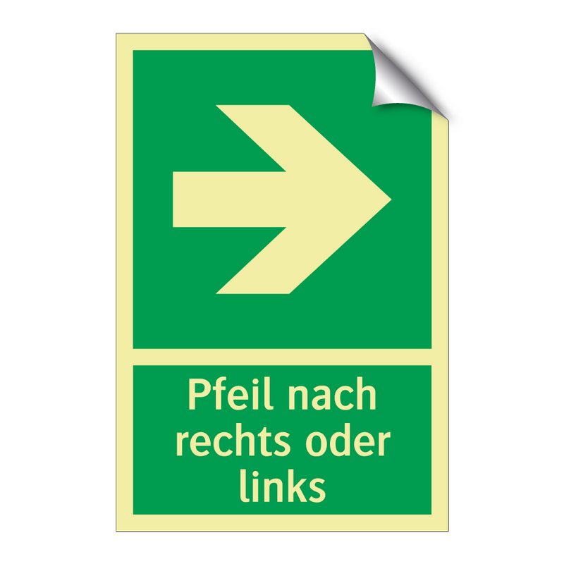 Pfeil nach rechts oder links