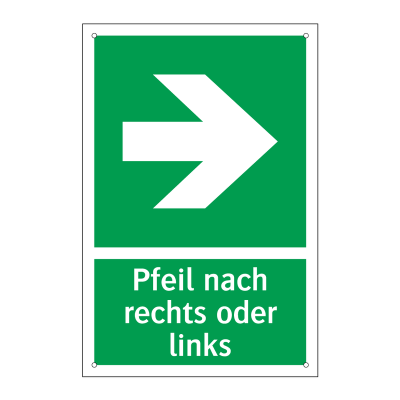 Pfeil nach rechts oder links