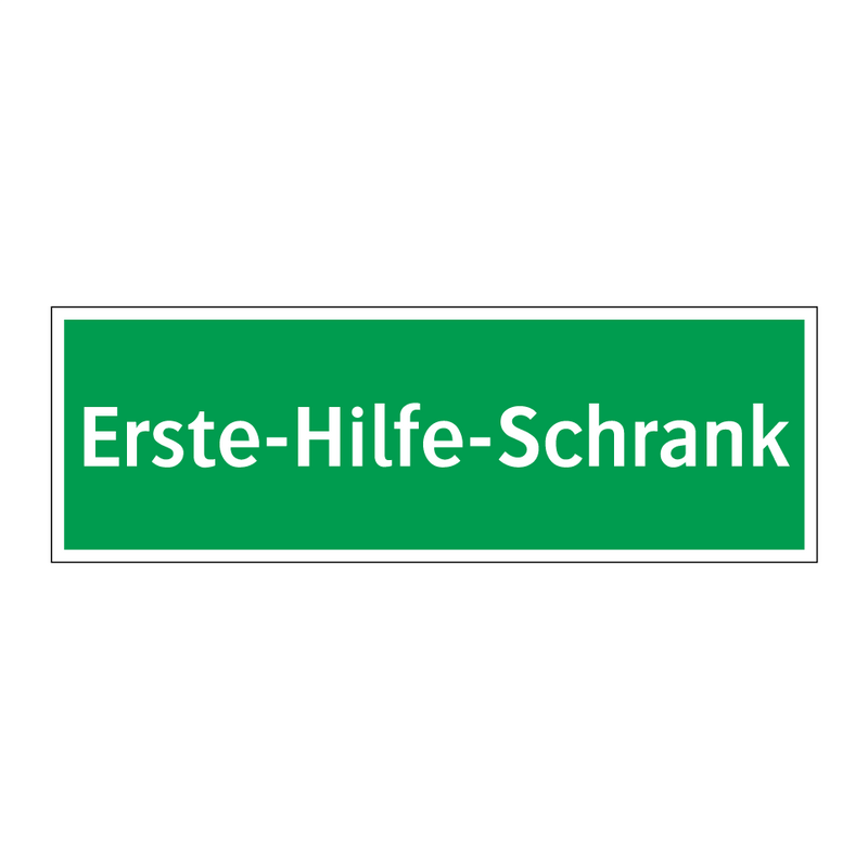 Erste-Hilfe-Schrank