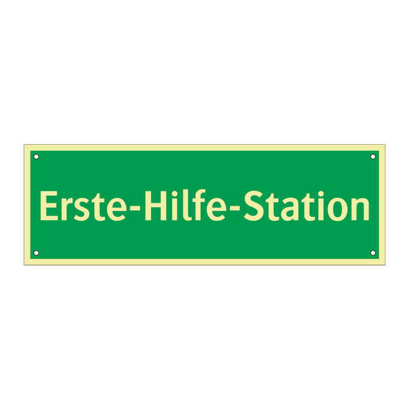 Erste-Hilfe-Station