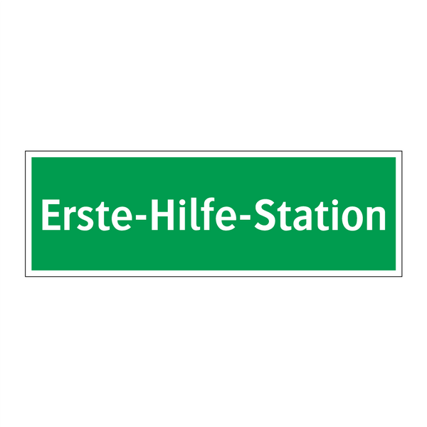 Erste-Hilfe-Station