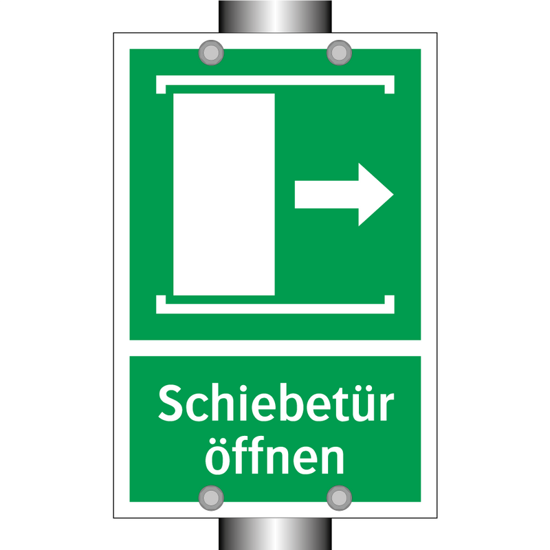 Schiebetür öffnen