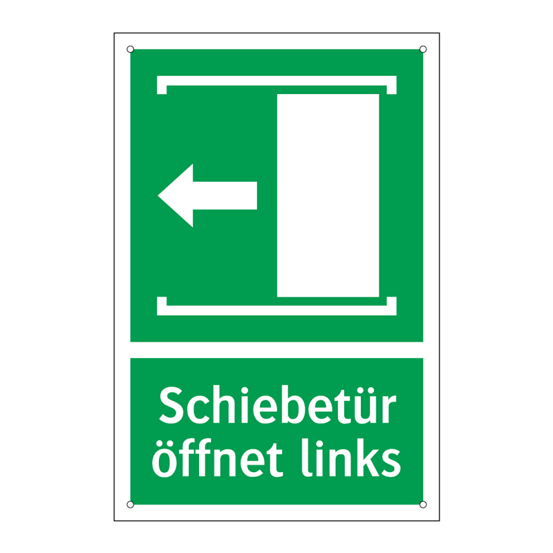 Schiebetür öffnet links