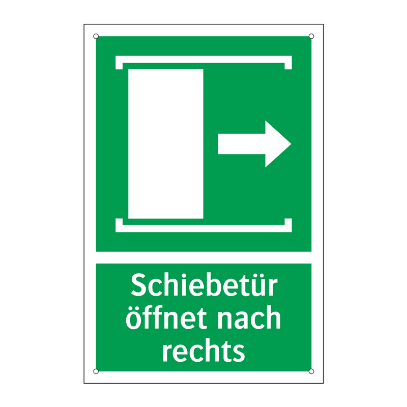 Schiebetür öffnet nach rechts