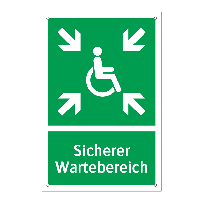 Sicherer Wartebereich