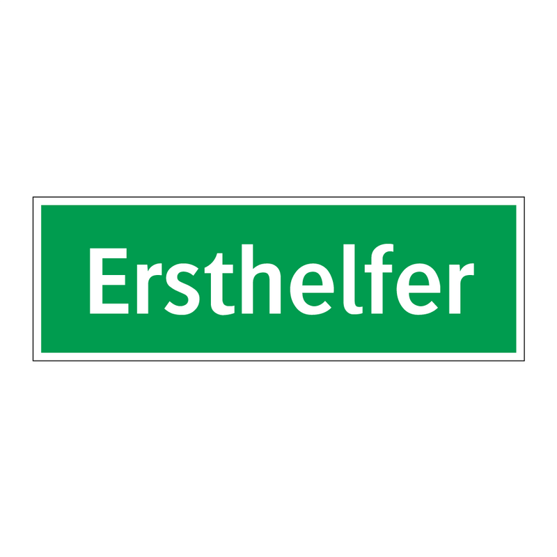 Ersthelfer