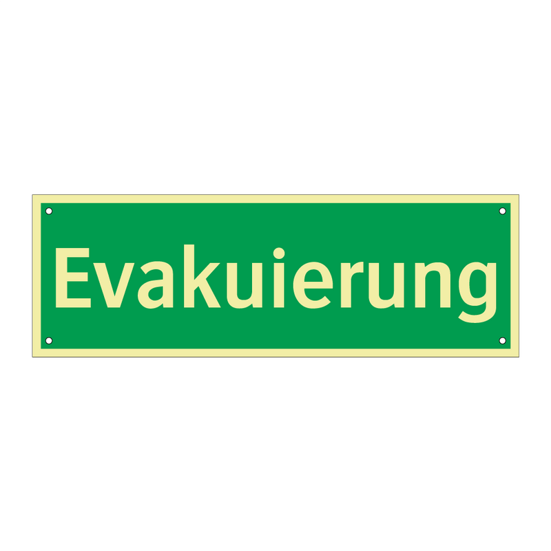 Evakuierung