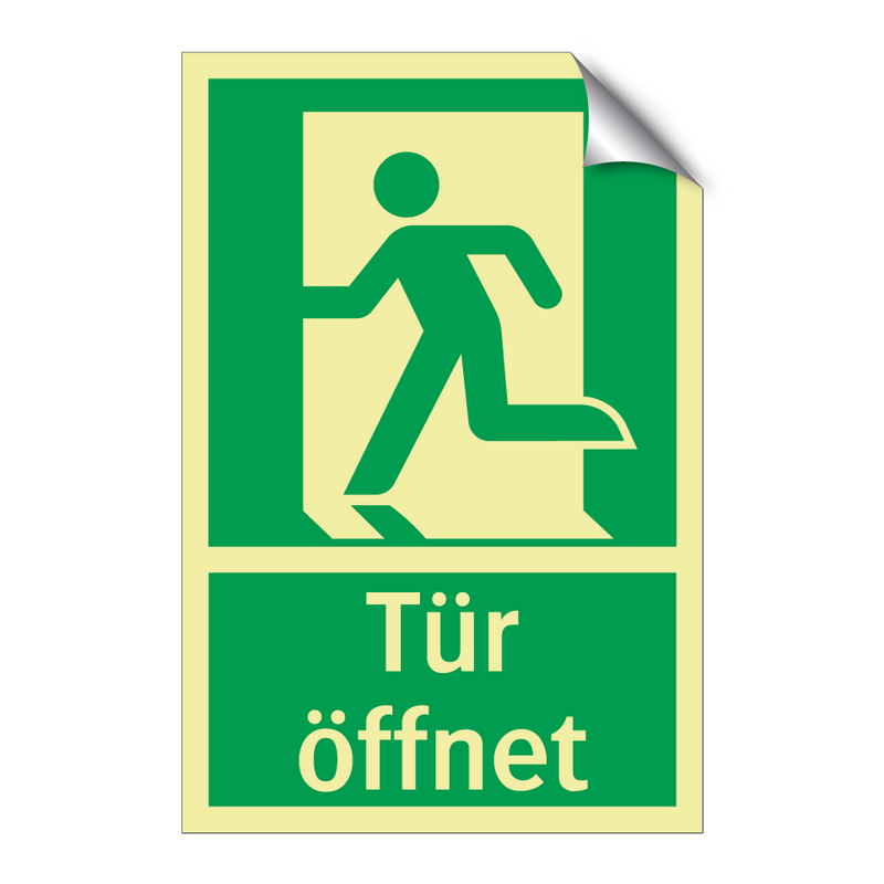 Tür öffnet