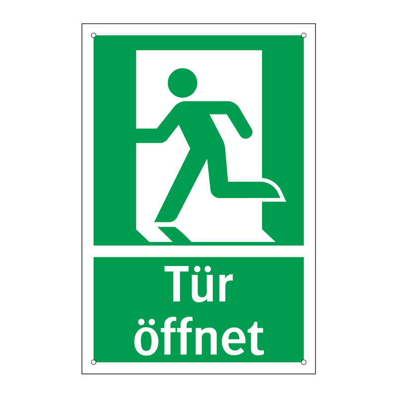 Tür öffnet