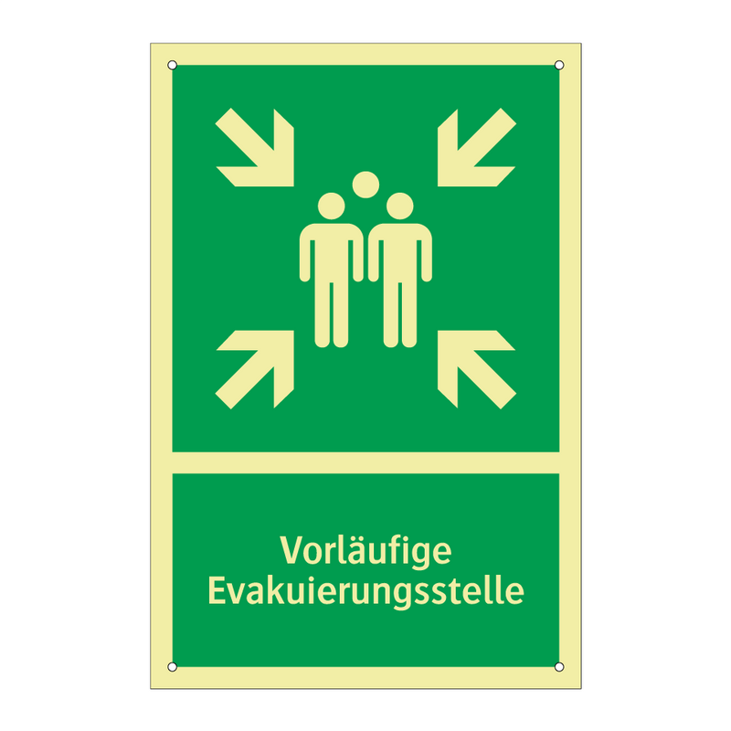 Vorläufige Evakuierungsstelle