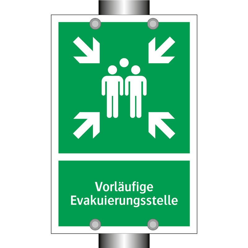 Vorläufige Evakuierungsstelle