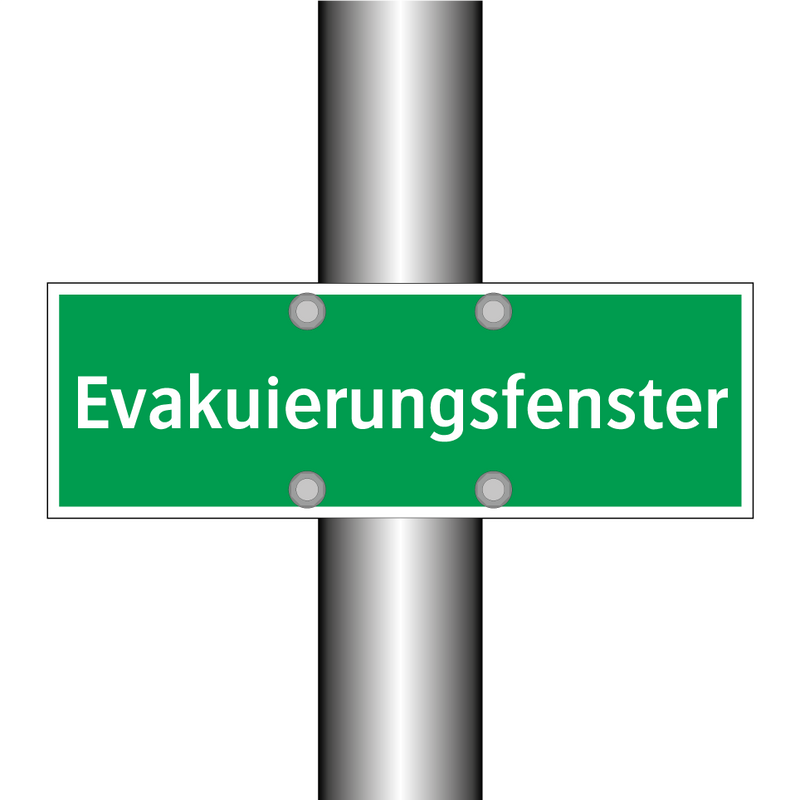 Evakuierungsfenster