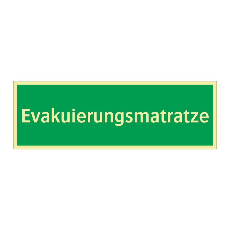 Evakuierungsmatratze