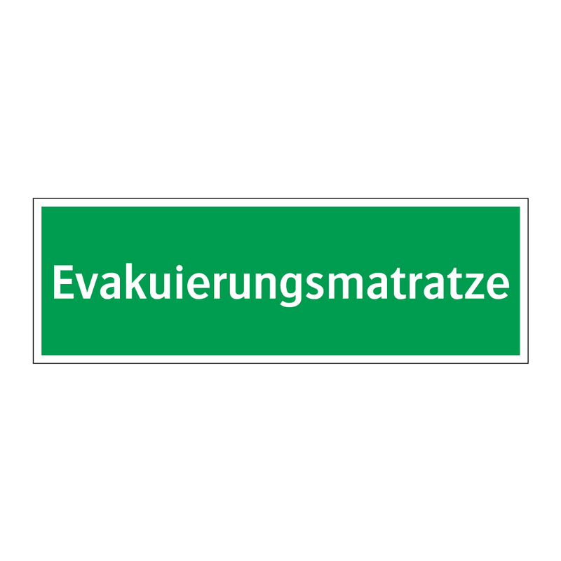 Evakuierungsmatratze