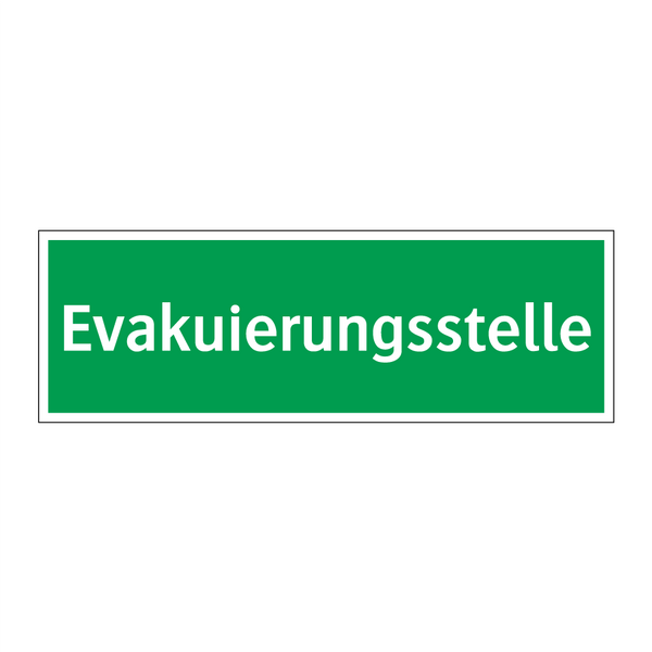 Evakuierungsstelle