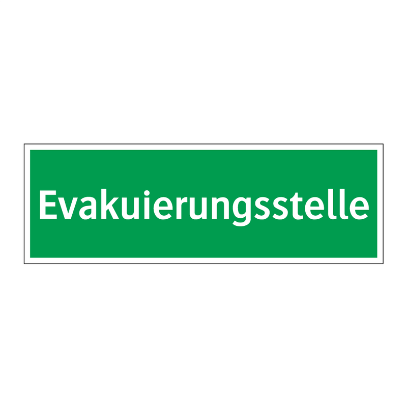 Evakuierungsstelle