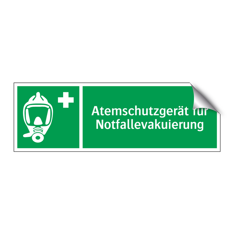 Atemschutzgerät für Notfallevakuierung