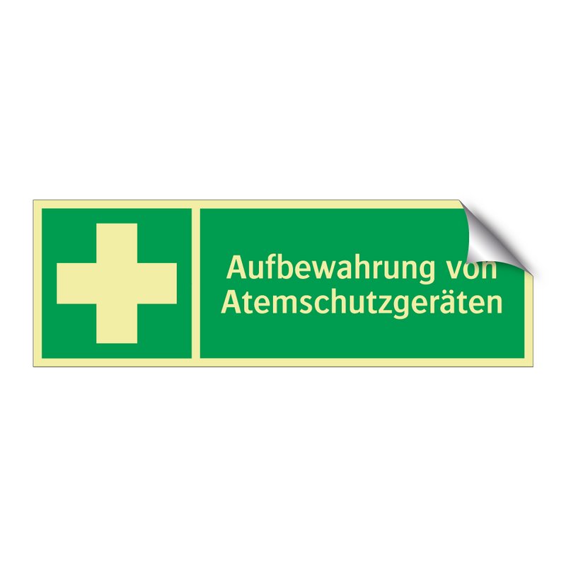 Aufbewahrung von Atemschutzgeräten