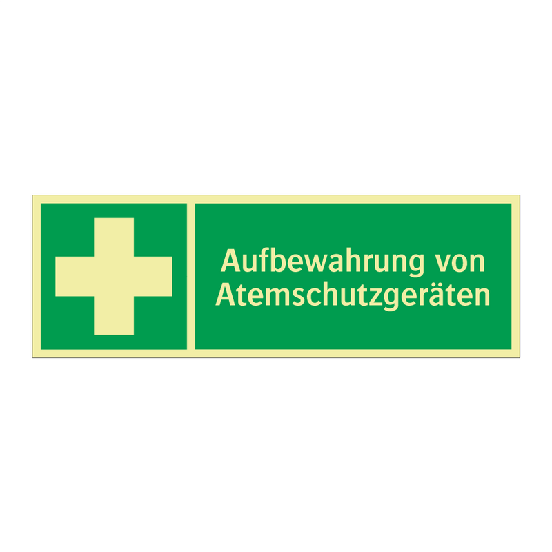 Aufbewahrung von Atemschutzgeräten