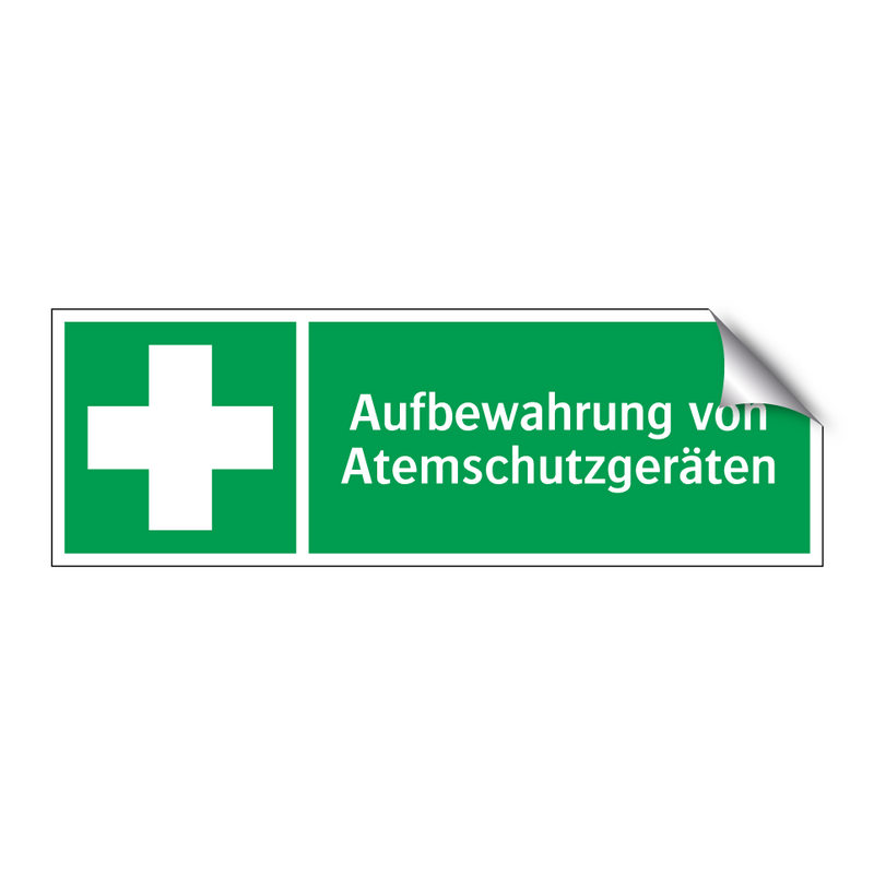 Aufbewahrung von Atemschutzgeräten