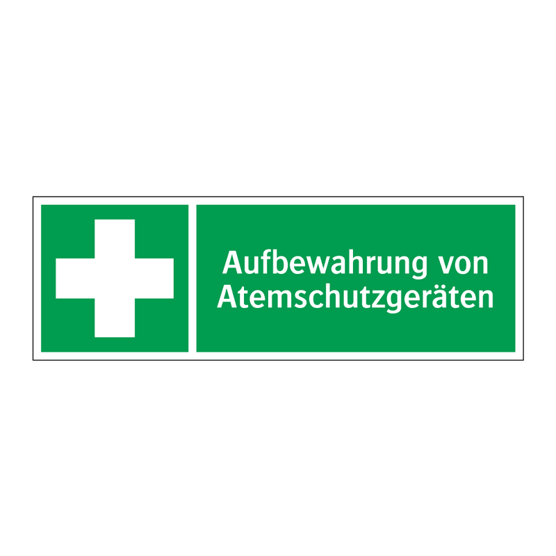 Aufbewahrung von Atemschutzgeräten