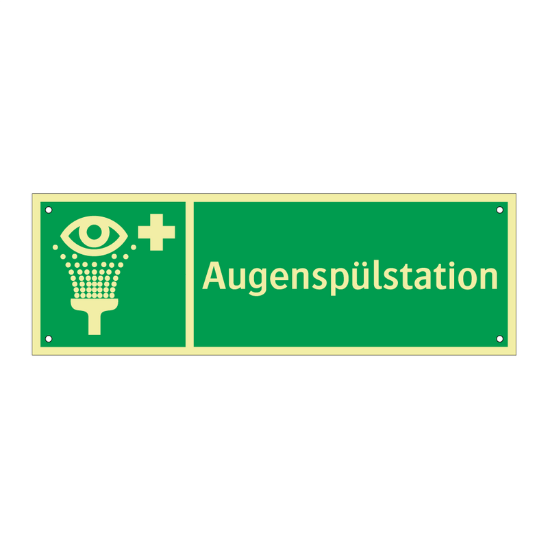 Augenspülstation