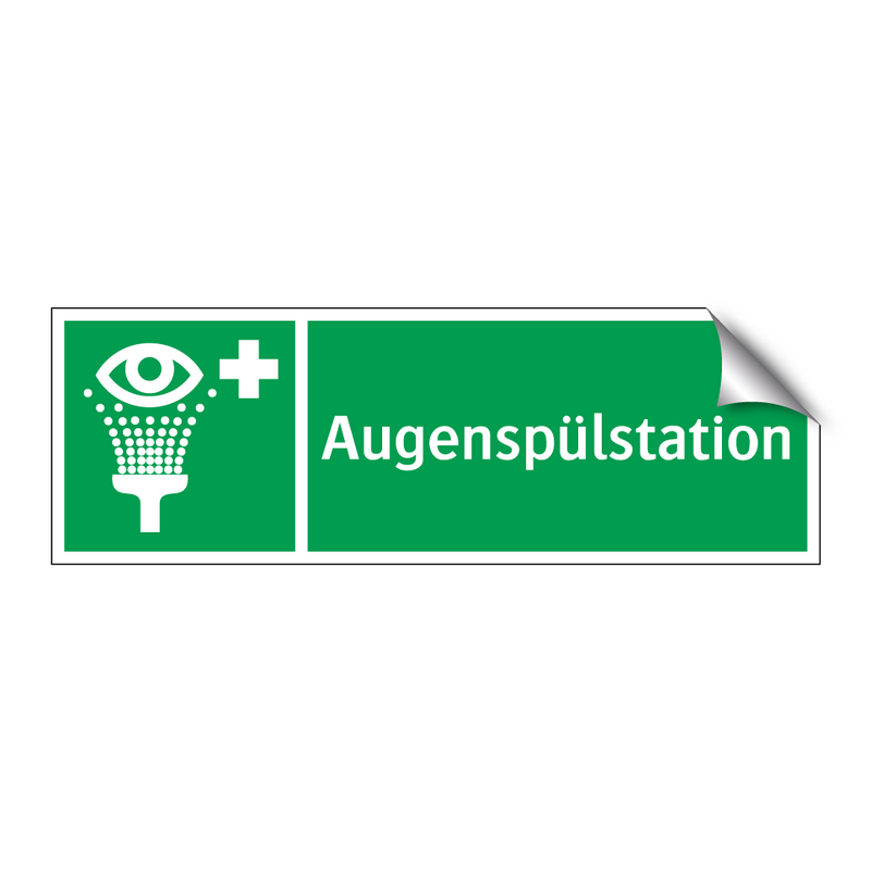 Augenspülstation