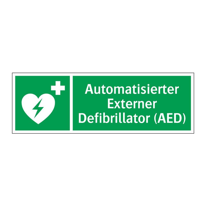 Automatisierter Externer Defibrillator (AED)