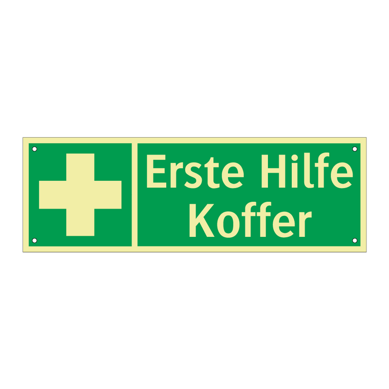 Erste Hilfe Koffer